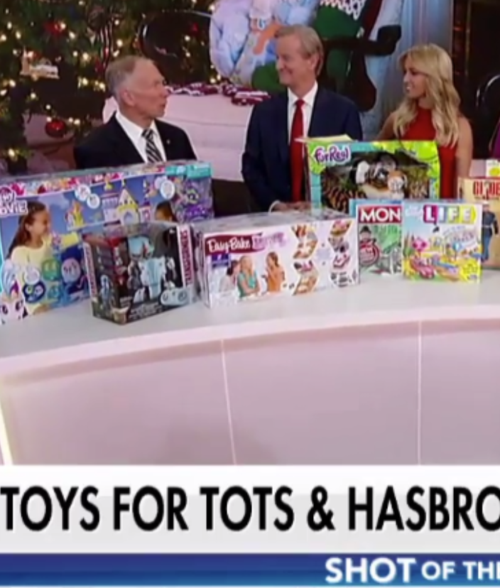 Toys for Tots on Fox & Friends.