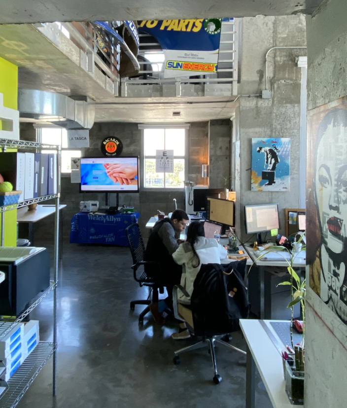 Inside our Miami office.