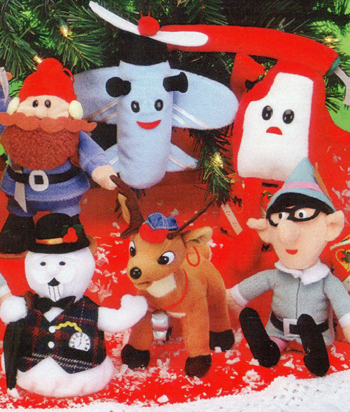 Felted Christmas movie characters. 