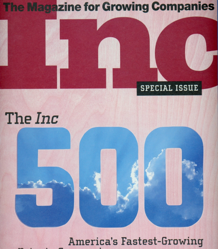 The cover of Inc. Magazine.